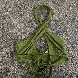 Green cross top. Size: small. Do my self brand. Green